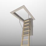 Ahşap Çatı Merdiveni