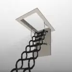 Metal çatı merdiveni (Akordiyon)