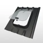 Trapez Çatı Uyumlu Çatı Çıkış Kapağı-Antrasit (Ral 7016)