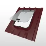 Trapez Çatı Uyumlu Çatı Çıkış Kapağı-Bordo(Ral 3004)