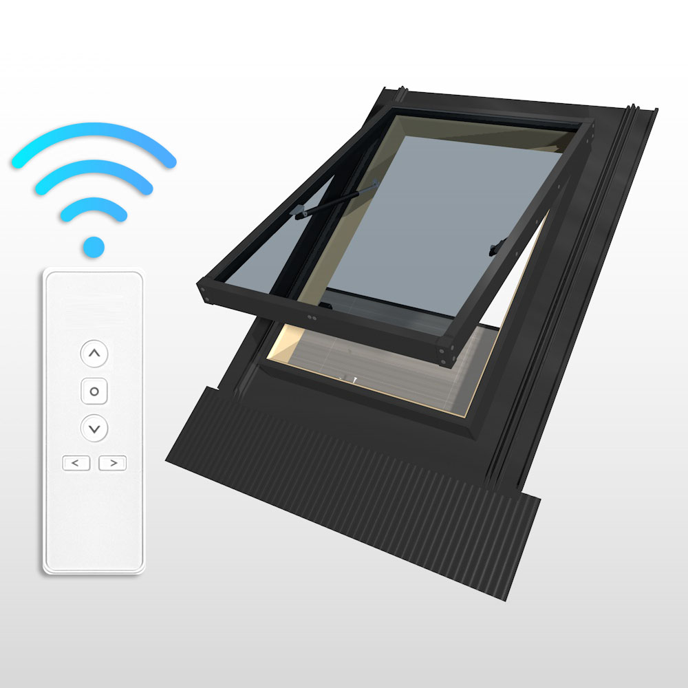 çatı penceresi-otomatik Çatı Penceresi-Kumandalı Otomatik/Antrasit - Görsel 1